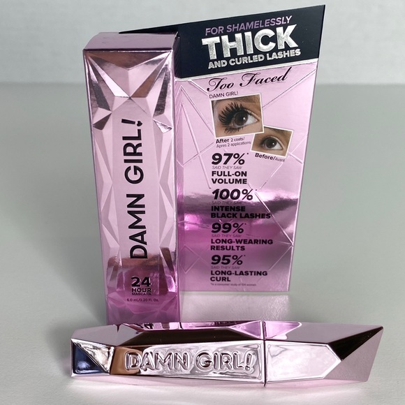 Too Faced Damn Girl Volume Curl Thick Mascara - Picture 1 of 4